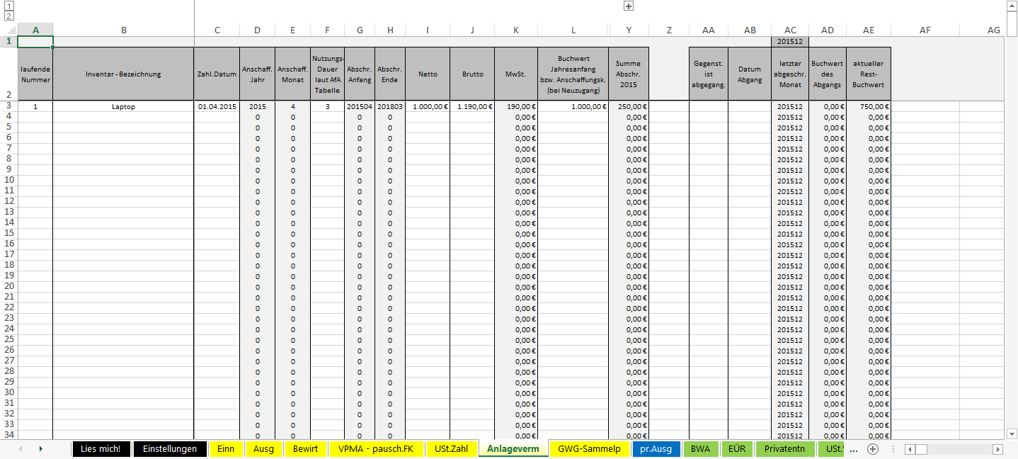 Eur Excel Vorlage Hier Die Haufigsten Fragen Zur Eur Und Gewinnermittlung