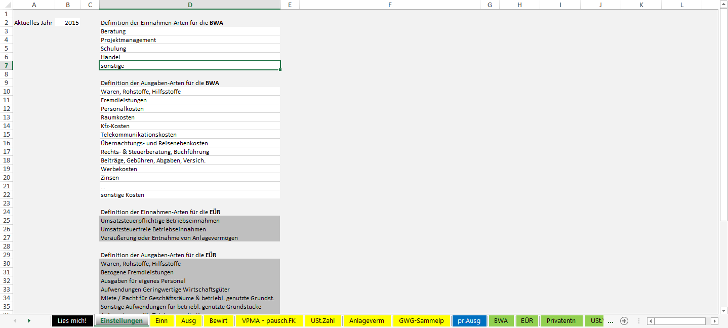 Eur Excel Vorlage Eur Mit Excel