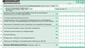 Betriebseinnahmen-Einnahmenueberschussrechnung