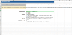 XML-Export der Excel-Vorlage zur Erstellung einer XRechnung XML-Export der Excel-Vorlage zur Erstellung einer XRechnung